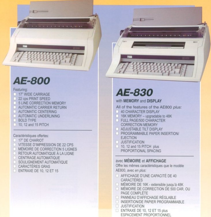 ABM, Accurate Business Machines, The Typewriter Guy, Featuring Nakajima Typewriters